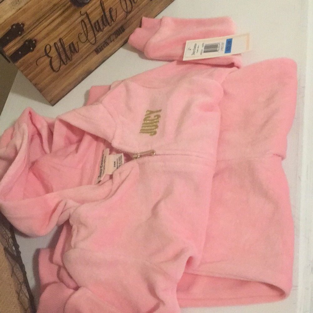 BABY GIRL JUICY COUTURE PINK SWEATSUIT ✨😍